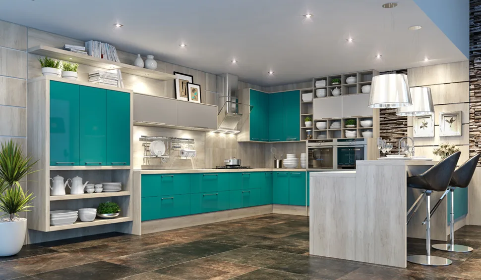 Cozinha gourmet planejada em Santos