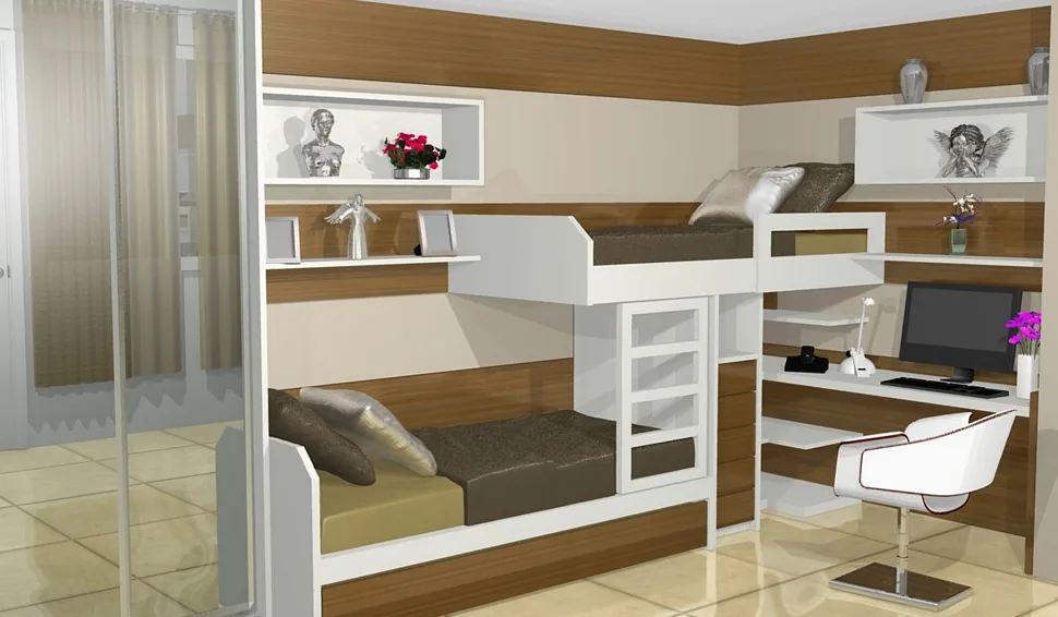 Quarto infantil planejado sob medida