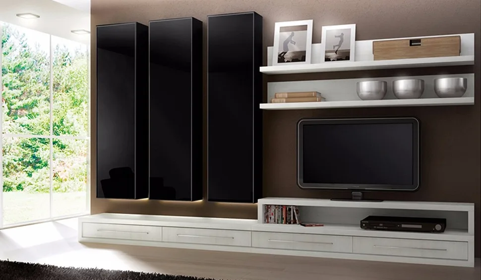 Quarto com closet e armários planejados